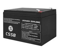 Batterie gel 12V 14Ah rechargeable sans entretien CSSB