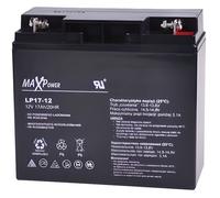 Batterie Gel 12V 17Ah - MaxPower - Étanche - Sans entretien - Idéale pour systèmes d'alarme - Navigation