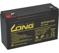 Kung Long Batterie WP12-6S-M 6V 12Ah AGM Gel pour Véhicule Électrique Enfant Peg Perego