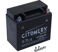 Batterie gel CIT 12N7-3B, 12 V 7 Ah, pôle positif à droite, DIN 50712