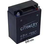 Batterie gel CIT YB12AL-A2, 12 V 12 Ah, pôle positif à droite, DIN 51213