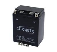 Batterie gel CIT YB14L-A2, 12 V 14 Ah, pôle positif à droite, DIN 51411