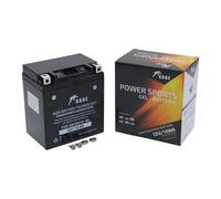 Batterie gel Kage YB10L-A2, 12 V 10 Ah, pôle positif à droite, DIN 51112