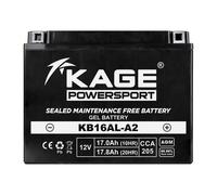 Batterie GEL KAGE YB16AL-A2 Pour Ducati 748 916 888 Yamaha VMAX VMX 1200 XV 750