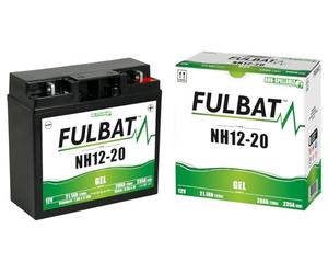 Batterie Gel Moto FULBAT NH12-20 12V 21,1AH - 235 A