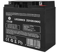 Batterie gel rechargeable 12V 20Ah sans entretien AGM LX12200