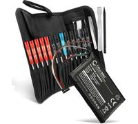 Batterie GPS Compatible avec Garmin Edge 1000,Edge Explore 1000,010-01161-00 (1200mAh,3.7V) + kit d'outils 23pcs