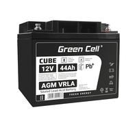 Batterie - Green Cell - 12V 44Ah - VRLA AGM - Rechargeable - Dimensions 246x165x28mm