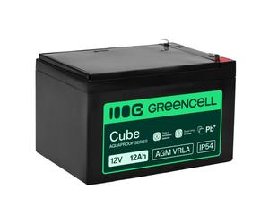 Batterie Green Cell AGM12V12AH-H Sealed Lead Acid VRLA 12V 12Ah pour onduleur 151x98.5mm 3.3kg