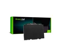 Batterie Green Cell HP143 LiPo 11.4V 3850mAh pour HP EliteBook 725 G3, 820 G3, 3 cellules, certification CE/RoHS, couleur noire