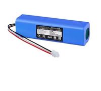 Batterie H18650CH-4S2P 14,8 V 5200 mAh Compatible avec l'aspirateur Robot Lydsto R1 Pro(12800mAh)