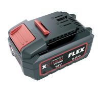 Flex batterie d'origine AP 18/5.0 Li-Ion 18V 5,0 Ah, 532733 + bouchon d'origi...