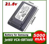 Batterie haute performance VCA - SBTA60 : entièrement compatible avec Samsung Jet 60 Turbo & Jet 75E complète 3500mAh