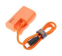 Batterie haute puce USB C vers LPE6 pour 80D 70D 60D 90D 5DIV Prend en charge l'alimentation continue sans décodage complet