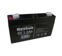 Batterie hermétique rechargeable au plomb 6 V 1,3 Ah - 3914/415001000 - Ampoules Beghelli 98 x 25 x 59 mm