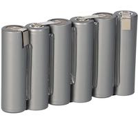 Batterie industrielle NiMH 7,2 V 2200 mAh avec cosses à souder