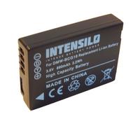 Batterie INTENSILO 890mAh (3.6V) pour appareil photo, caméscope Panasonic Lumix DMC-TZ9, DMC-ZS10, DMC-ZS15, DMC-ZS20. Remplace: DMW-BCG10, BP-DC7.