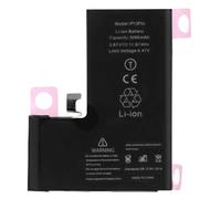 Batterie Interne iPhone 13 Pro 3095mAh - Remplace A2656 - Noir - Lithium Ion - 3,7 V