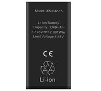 Clappio, Batterie de rechange pour Apple iPhone 15 3349mAh Puce TI intégrée, Noir