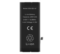 Clappio, Batterie de rechange pour Apple iPhone 8 Plus 2691mAh Puce TI intégrée, Noir