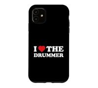Batterie - J'aime Le Batteur - Fan de Musique Coque pour iPhone 11