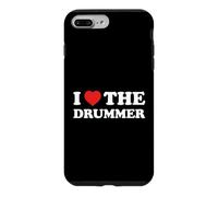 Batterie - J'aime Le Batteur - Fan de Musique Coque pour iPhone 7 Plus/8 Plus