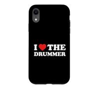 Batterie - J'aime Le Batteur - Fan de Musique Coque pour iPhone XR