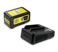 Batterie Power 18V 5Ah avec chargeur secteur Ecran LCD et grips antidérapants