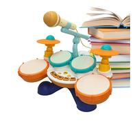 Batterie - Kit rythmique portable | Beat Station - Son coloré de d'exercice - Sac de transport de voyage - Musique d'apprentissage - Temps de jeu pendant la salle de classe - pour les