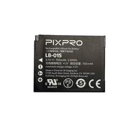 Batterie Kodak LB 015 lithium-ion 3,7 V 700 mAh pour caméra étanche WPZ2 Noir