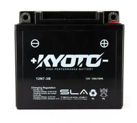 Batterie Sla Kyoto Pour Moto Yamaha 125 Sr Se 1982 À 2002 12n7-3b 12v 7ah Neuf