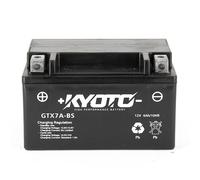 KYOTO Batterie YTX7A-BS SLA-AGM pour moto 12V 6Ah sans entretien prête à l'emploi