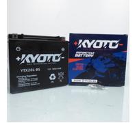 Batterie Kyoto pour Moto Harley Davidson 883 Xlh Sportster Hugger 2000 à 2003 GTX20L-BS SLA - 12V 18Ah - MFPN : GTX20L-BS SLA - 12V