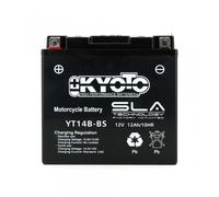 Batterie Kyoto Pour Moto Yamaha 1700 Mt-01 2005 À 2012 Yt14b-Bs Sla / 12v 12ah Neuf