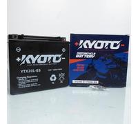 Batterie Kyoto pour Quad CAN-AM 650 OUTLANDER MAX EFI XT-P 4X4 2012 à 2018 GTX20L-BS SLA / 12V 18Ah Neuf