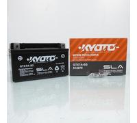 Batterie Kyoto pour Scooter Peugeot 125 Django 4T Sport 2014 à 2018 YTX7A-BS SLA / 12V 6Ah Neuf