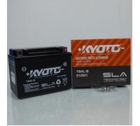 Batterie Kyoto pour Scooter Peugeot 50 Kisbee 4T 2011 à 2020 YB4L-B SLA - 12V 4Ah - MFPN : YB4L-B SLA - 12V 4Ah-146930-235N