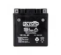Batterie Kyoto Pour Scooter Piaggio 125 X9 Evolution 2006 À 2007 Yb10l-Bp / 12v 11ah Neuf