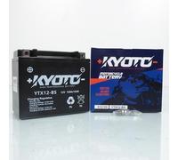 Batterie Kyoto pour Scooter Sym 300 CITYCOM IS EURO4 2017 à 2019 YTX12-BS SLA / 12V 10Ah Neuf
