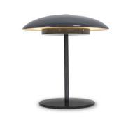 Batterie Lampe de Table LED Tactile Variateur Portable IP44 3000 K Grise Externe