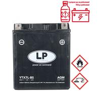 BATTERIE LANDPORT LTX7L-BS 12V 6Ah SANS ENTRETIEN AGM ADAPT. (HONDA PANTHEON / S