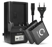 Batterie LB-060 pour Appareil Photo - Compatible avec Kodak PIXPRO AZ525, AZ528, AZ522, AZ361 (3.7V, 950mAh) 2 Pièces + Chargeur