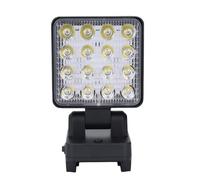 Batterie LED Lampe de poche USB Type C 5V2A Sortie Portable Lumière de travail applicable pour WA3593 WA3595 WA3401 20V LI Batterie