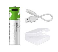 Batterie Li-ion 1,5 V AA Li-polymère avec USB rechargeable avec câble AA piles rechargeables