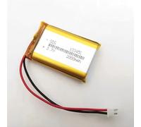Batterie Li-ion 103450 De Grande Capacité 3,7 V 2000 MAh 2,0 Mm, 2 Broches, Longueur De Ligne 3 À 5 Cm, Large Gamme D'applications.(2500mAh x2)