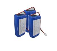 Batterie Li-ion 12,6 V/11,1 V, compatible avec les alimentations de secours de 3 500 mAh, compatible avec les appareils photo, les armes à feu et les batteries lithium-ion.(3PCS)