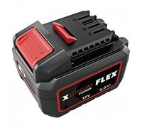 FLEX 531690 Batterie Li-ION 12 V 5,0 Ah avec indicateur de Niveau de Charge, Protection EMS et Protection Contre la poussière/Les éclaboussures
