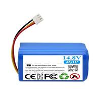 Batterie Li-ion 14,4 V/14,8 V 3,5 Ah 4S1P, Compatible Avec Les Aspirateurs Robots Liectroux C30B XR500 E30, Proscenic 800T 830P 820P 820T 820S(14.4v2600mAh 1pcs)