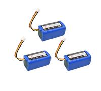 Batterie Li-ion 14,4 V/14,8 V, Compatible Avec Les Aspirateurs Robots Liectroux, C30B XR500 E30 Et Proscenic 800T 830P 820P 820T 820S(3pcs 3500mAh)