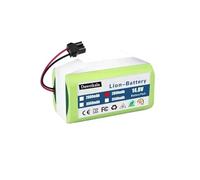 Batterie Li-ION 14.4V, Compatible for Conga,Excellence 950 990 1090 1790 1990, Compatible for Eufy,Robovac 11S 12 X500, Remplacement(2800mAh)